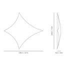 a-Emotional Light Kite Medium Wall Light | All Square Lighting