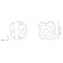 a-Emotional Light Nevo Medium LED Wall Light | All Square Lighting