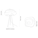 a-Emotional Light Nevo Medium Table Lamp | All Square Lighting