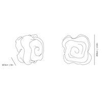 a-Emotional Light Nevo Medium Wall Light | All Square Lighting
