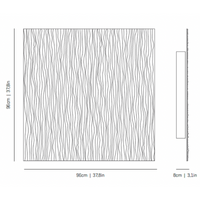 a-Emotional Light Planum Medium Wall Light | All Square Lighting