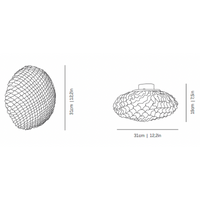 a-Emotional Light Tati Medium Wall Light | All Square Lighting