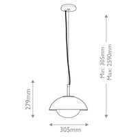 Glaze 1 Pendant Light
