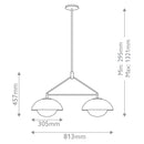 Glaze 2 Pendant Light