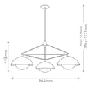 Glaze 3 Pendant Light