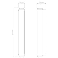 Burlington 600 Phase Wall Light