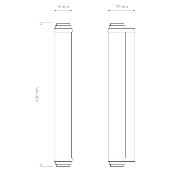 Burlington 600 Phase Wall Light