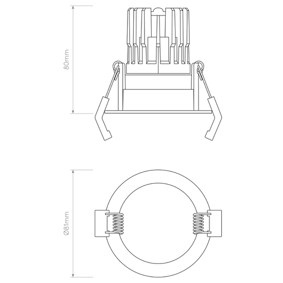 Decor PRO Round Fixed Downlight