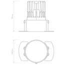 Decor PRO Round Flush Fixed Downlight