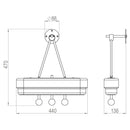 Bert Frank Spate Wall Light | All Square Lighting