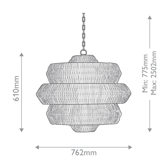 Antibes Medium Pendant Light