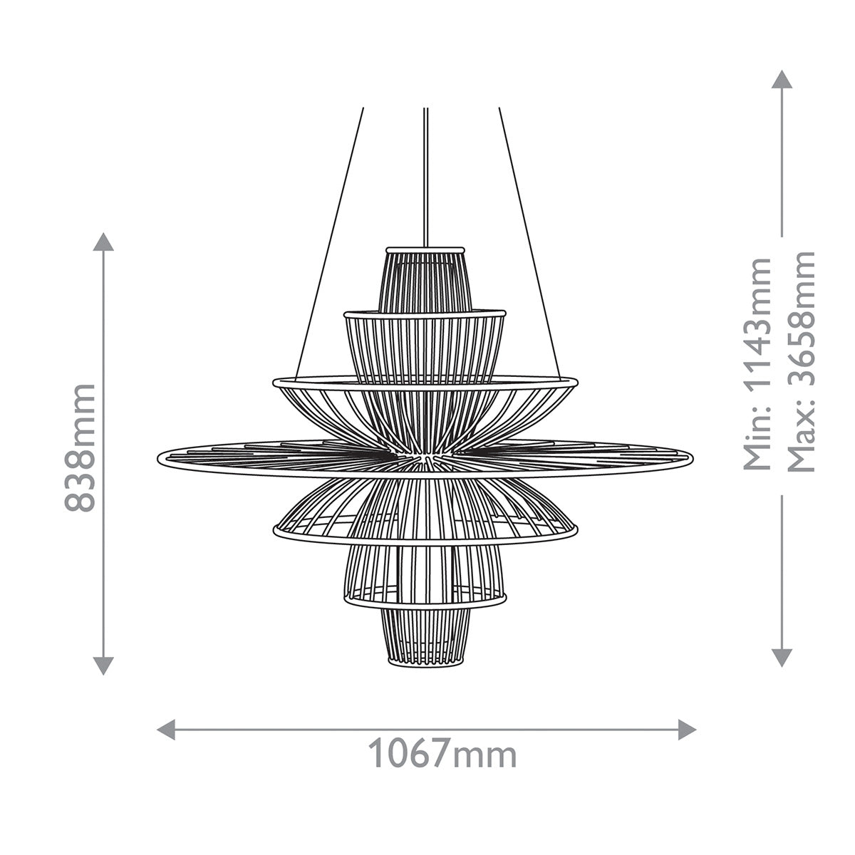 Benjiro Pendant Light