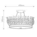 Biddulph Ceiling Light