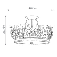 Biddulph Ceiling Light