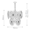 Bismarkia Medium Pendant Light