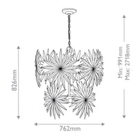 Bismarkia Medium Pendant Light