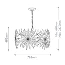 Bismarkia Small Pendant Light