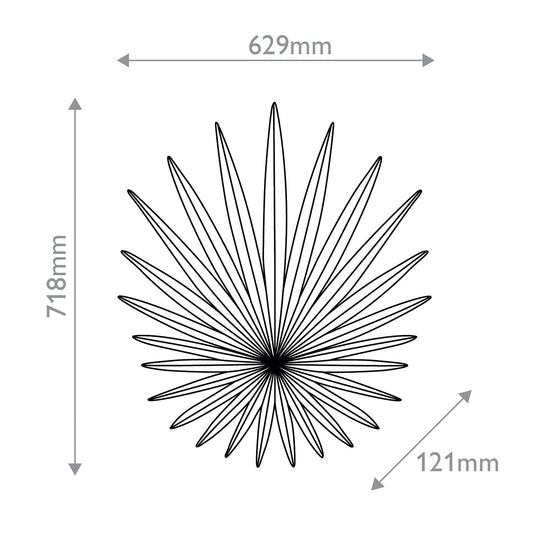 Bismarkia Wall Light