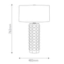 Cassandra Table Lamp