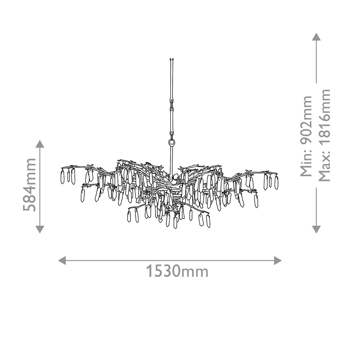 Forest Dawn Pendant Light