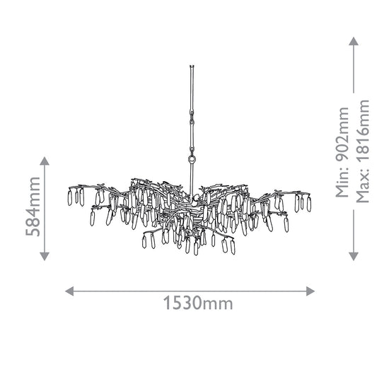 Forest Dawn Pendant Light