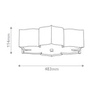 Grand Lotus Ceiling Light