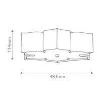 Grand Lotus Ceiling Light