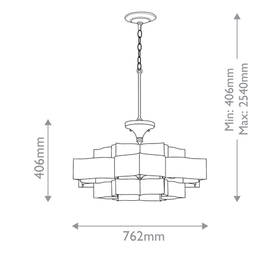 Grand Lotus Pendant Light