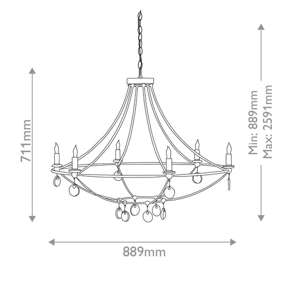 Novella Large Pendant Light