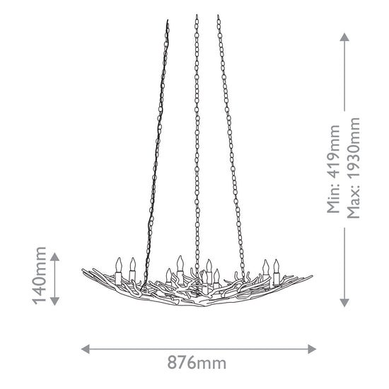 Rainforest Small Pendant Light