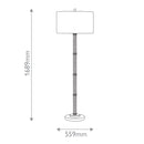 Reed Floor Lamp