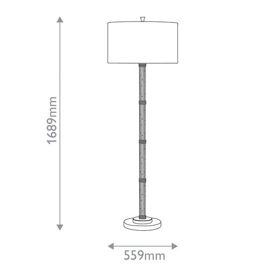 Reed Floor Lamp