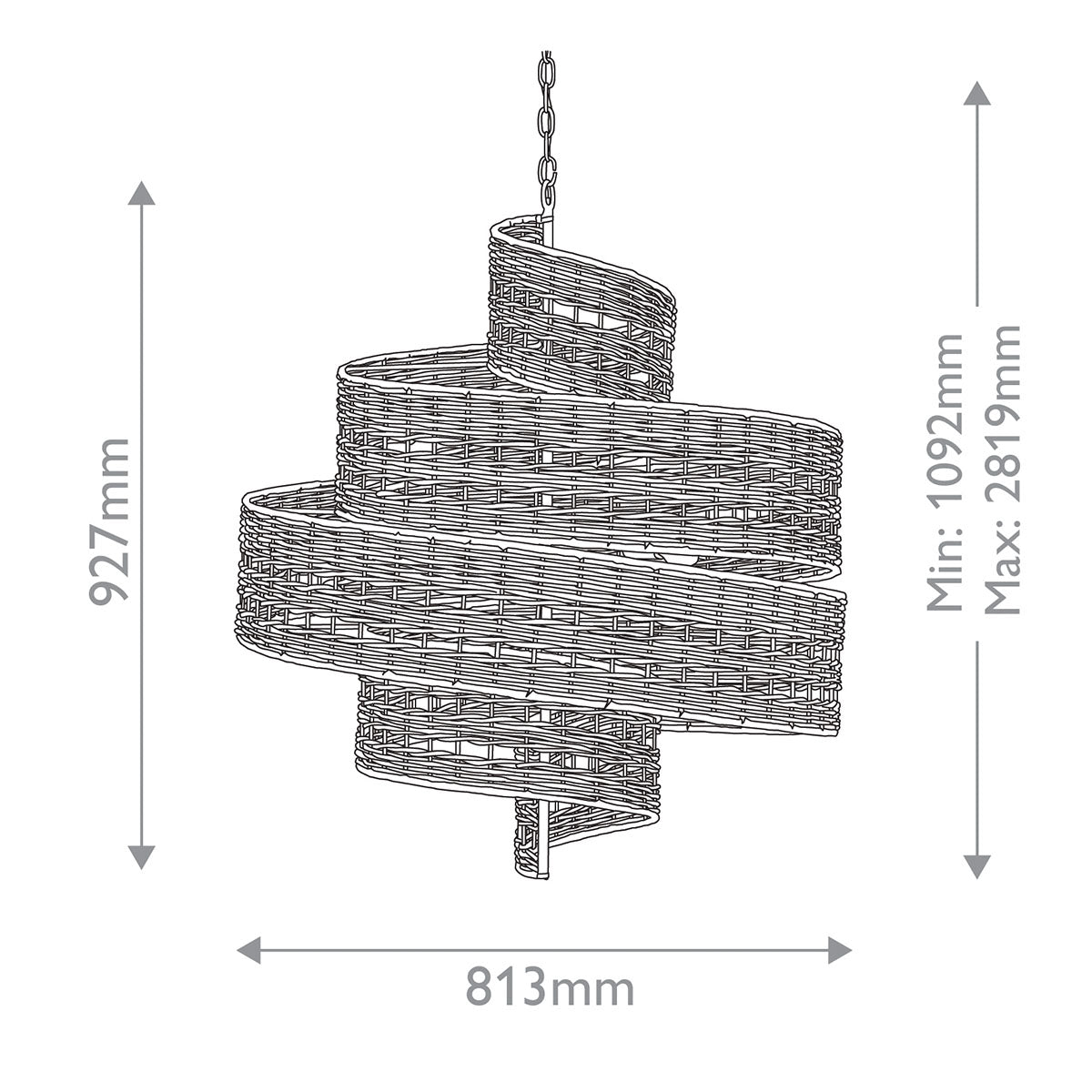 Saisei Medium Pendant Light