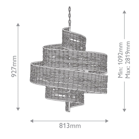 Saisei Medium Pendant Light