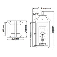 Atwater Medium Lantern Wall Light