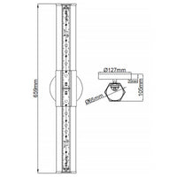 Facet Dual Wall Light
