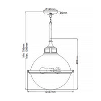 Fletcher Large Pendant Light