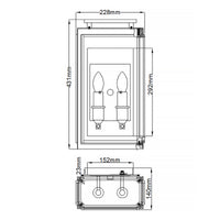 Sutcliffe Twin Wall Light