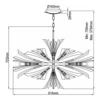 Vidaa Wide Pendant Light