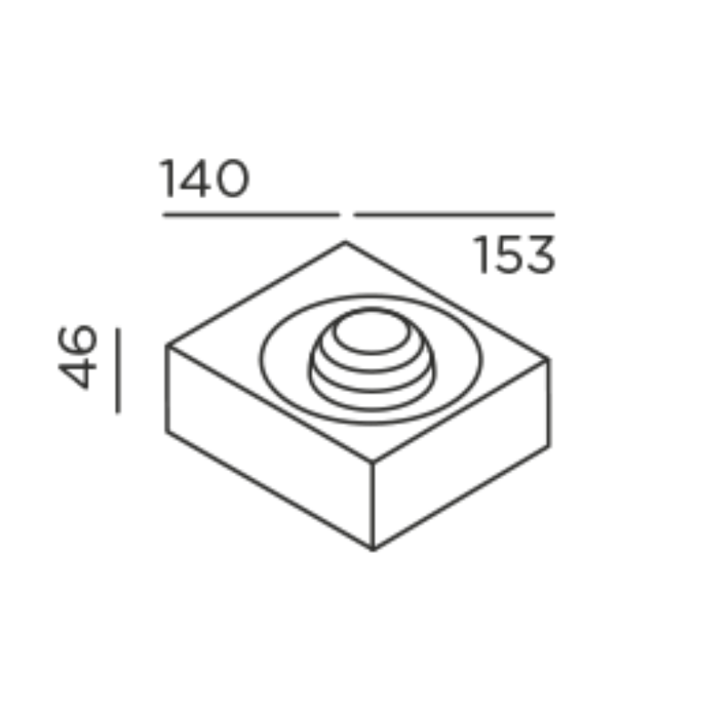 IP44.de Pip Wall Light | All Square Lighting