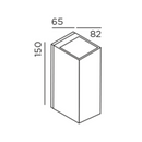 IP44.de Iem.2 Wall Light | All Square Lighting