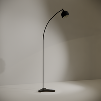 Convex Ceramic Floor Lamp