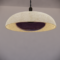 Noctilucia Shell Large Pendant Light