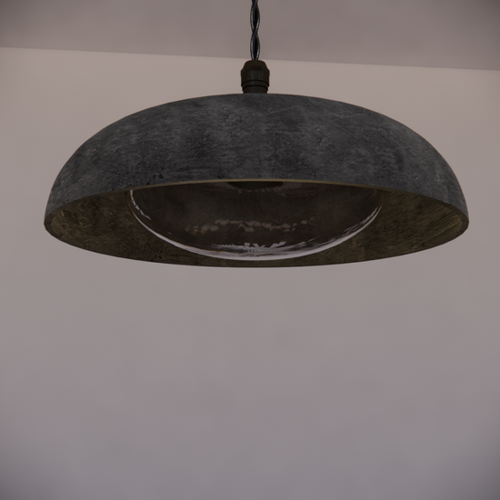 Noctilucia Shell Large Pendant Light