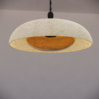 Noctilucia Shell Large Pendant Light