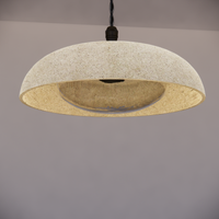 Noctilucia Shell Large Pendant Light