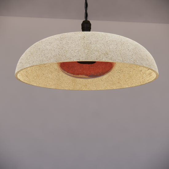 Noctilucia Shell Medium Pendant Light
