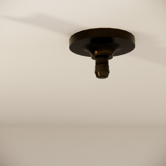 Pulo Flat Grip Ceiling Rose