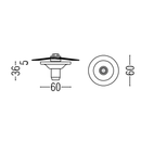 Pulo Mini Spring Ceiling Rose