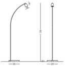 Richelle P Extended Floor Lamp